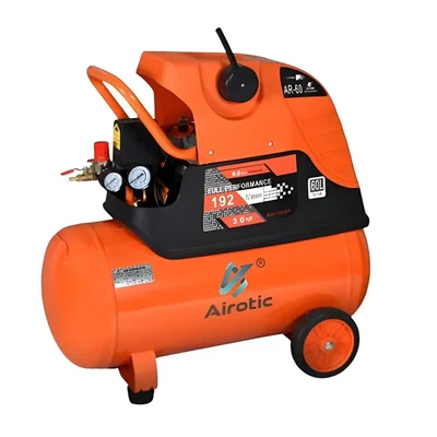 Airotic 60 Liters Oil Type Air Compressor With 3 HP Motor, 115 Psi Max. Pressure and 6.7 CFM 
