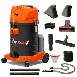BTALI (BT 40 WDVC) 1800Watt 40L Wet & Dry Vacuum Cleaner With All Required Accessories