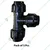 40 mm Comp Tee (Three Cap) for Irrigation (Pack of 5 Pcs)