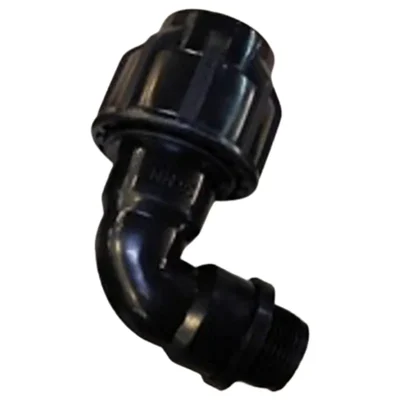 40Mm Plastic 90 Degree Union Elbow Quick Connector High Pressure Resistance Irrigation Watering Fittings (Pack Of 10)