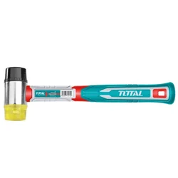 Total 40 mm Rubber and Plastic Hammer with Fiberglass Handle (THRUH6940)