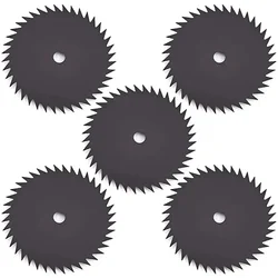Heavy Duty 5 Pieces of 40 Teeth Black Carbon Steel Blade for Petrol Brush Cutter, BC-163