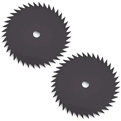 Heavy Duty 2 Pieces of 40 Teeth Black Carbon Steel Blade for Petrol Brush Cutter, BC-163