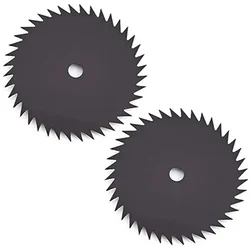 Heavy Duty 2 Pieces of 40 Teeth Black Carbon Steel Blade for Petrol Brush Cutter, BC-163