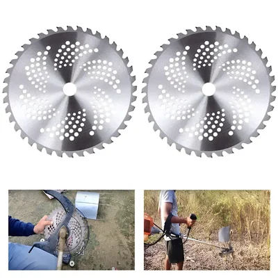 Heavy Duty (2 Pieces) 10 Inch 40 Teeth TCT Blade For Petrol Brush Cutter, BC-160