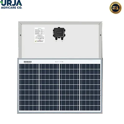 Urja Monocrystalline 40w Solar Panel with 20 Years of Warranty for Home, Boat, RV Camping, Indoor And Outdoor Usage