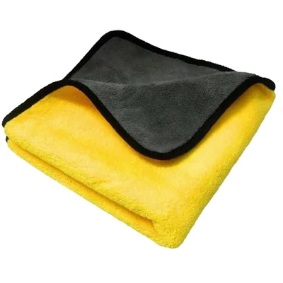 Shakti Technology 40 x 60 cm Microfiber Cloth 1000 GSM, For Car Bike Cleaning Polishing Washing & Detailing