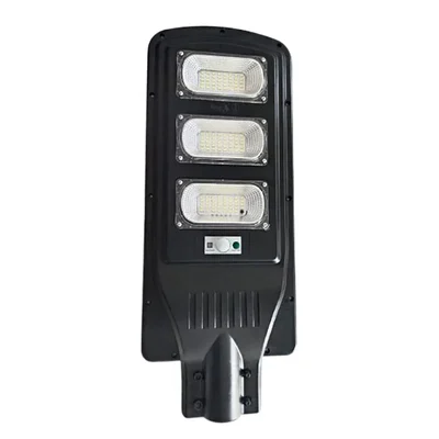 UTL All In One Solar Street Light with 90W and 12V Power for Outdoor Security with Triple Window Motion Sensor