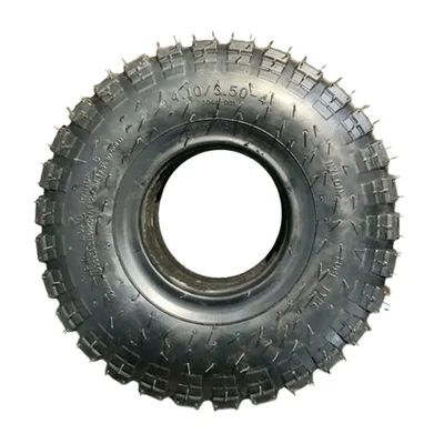 HUMSER Heavy Duty 4.10/3.50-4 Tyre & Butyl Rubber Wheel