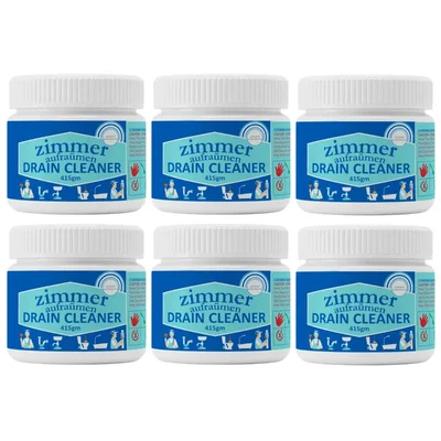 Zimmer Aufraumen (415 Gram x 6 Pcs) Drain Cleaner Powder