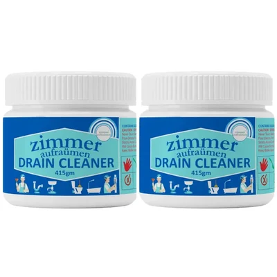 Zimmer Aufraumen (415 Gram x 2 Pcs) Drain Cleaner Powder