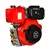 Heavy Duty 418cc (10 Hp) 4-Stroke Single Cylinder Recoil Start Shaft Spline Type Diesel Engine With 5.5L Fuel Tank