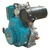 Heavy Duty 186F 418cc(9-12 HP) 4-Stroke Single Cylinder Recoil Start Diesel Engine With 5.5L Fuel Tank