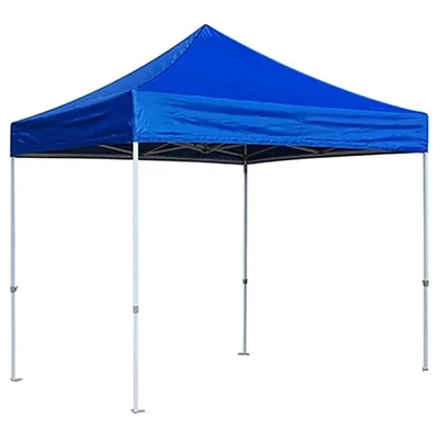 Regular Quality 10 X 10 Feet, 420D Fabric Foldable Gazebo Tent with 4 Side Open/Pop-up For outdoor Garden