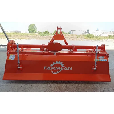 Farmcan 6 Feet Regular Plus Rotavator with 42 Blades Suitable for 45 HP to 60 HP Tractor (Type-Gear Box - Multi Speed)