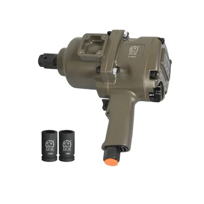 Lion 1 Inch 5000 RPM Air Impact Wrench, 2200 Nm Max. Torque (LI-800)