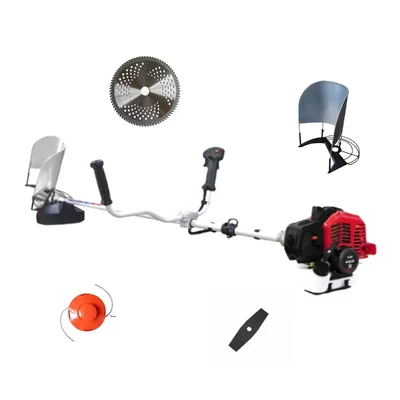 Really RAPL-PCHS-43S, 2 Stroke 43 CC Premium Multi Crop Brush Cutter With Walbro Carburetor-ISI Engine Powered By Jonathan