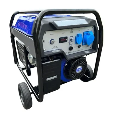 Premium Quality 7.5 KVA 440 cc Recoil & Self Start Single Phase Portable Petrol Generator