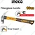 INGCO 450gm Drop-Forged Hammer Head Claw Hammer, Fiberglass Handle, With Magnetic Nail Function (HCH81016)