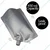50 Pcs, 450ml Capacity Leak-proof Aluminium Three Side Seal Spout Pouch for Sauce, Juices, Non-carbonated liquids