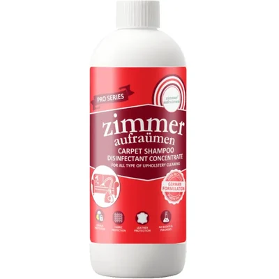 Zimmer Aufraumen Pro 450ml Carpet Shampoo Disinfectant Concentrate For All Type of Upholstery Cleaning