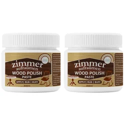 Zimmer Aufraumen (450 ml x 2 Pcs) Wood Polish Paste