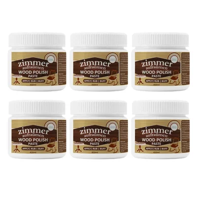 Zimmer Aufraumen (450 ml x 6 Pcs) Wood Polish Paste