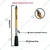 1.5 Feet (450 mm) High Pressure Golden Gun with Imported Nozal Tip