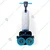 Bharti Multiclean 450 mm Mini Floor Scrubber, 1200 m²/h Operation Area (M-207)