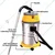 Driger 45 Litre, 1800 W  Wet & Dry Vacuum Cleaner With All Accessories, 6 Month Warranty