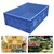Aristo Pack of 3, 48L, 650x450x210mm Complete Closed Solid Plastic Crate, 6545210 CC