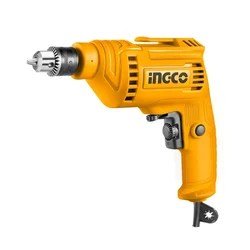 Ingco 0.6 to 6.5 mm 450 Watt Electric Drill With Variable Speed & R/F Function, 4300 RPM (ED45658)