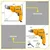 Ingco 0.6 to 6.5 mm 450 Watt Electric Drill With Variable Speed & R/F Function, 4300 RPM (ED45658)