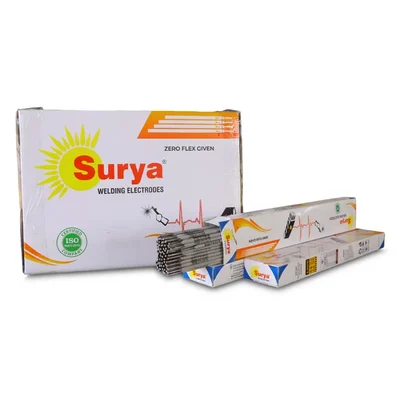 Surya 480 Pcs 3.15 mm x 450 mm Rod Size Welding Electrodes, 10G Gauge
