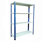 Premium Quality 48 x 32 x 15 inch 4 Shelf Multipurpose Storage Rack