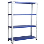 Premium Quality 48 x 36 x 12 inch 4 Shelf Multipurpose Storage Rack