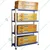 Premium Quality 48 x 36 x 12 inch 4 Shelf Multipurpose Storage Rack(Gauge-22)