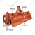 Wegman 7 Feet Rotavator (Regular Plus ) with 48 Blades Suitable for 50 HP to 55 HP Tractor (Type-Gear Box - Single Speed)