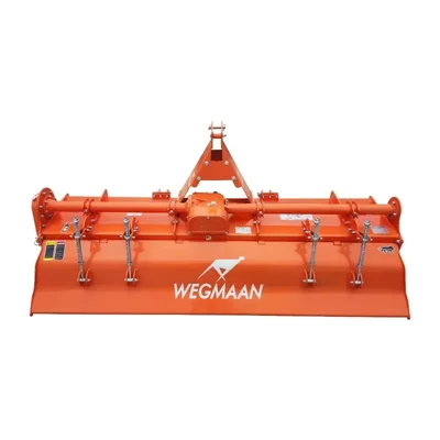 Wegman 7 Feet Rotavator (Regular Plus ) with 48  Blades Suitable for 50 HP to 55 HP Tractor (Type-Gear Box - Single Speed)