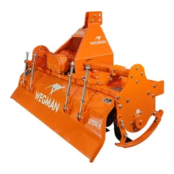 Wegman 7 Feet Rotavator (Semi Champion Plus) with 48 Blades Suitable for 50 HP to 65 HP Tractors(Type-Gear Box - Single Speed)