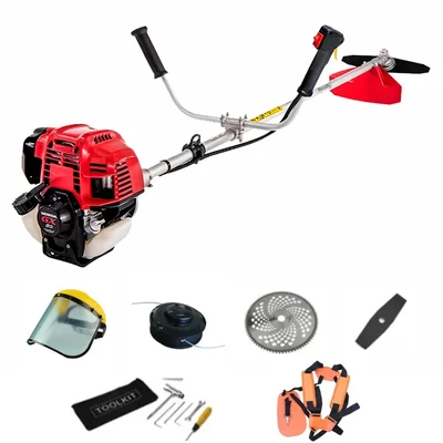 Really Petrol 4 Stroke 48 CC Sidepack Petrol Brush Cutter With HONDA GX50 OEM Engine