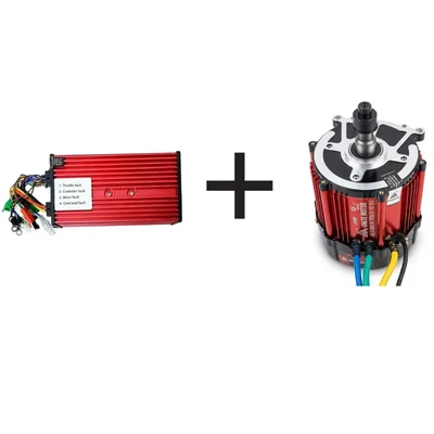 CY Gold 48V 1000W E-Rickshaw Powertrain Waterproof Motor & Controller 2 Pcs