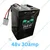 48V 30AMP Lithium Ion Battery with Metal Box - 1 Year Warranty