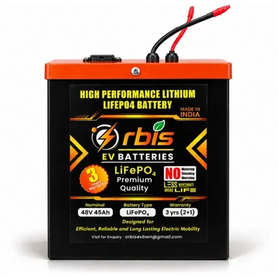 Premium Quality 48V 45Ah 2.2kWh LFP Lithium Ferro Phosphate Battery Pack 90-100km Mileage High Safety Thermal Stability
