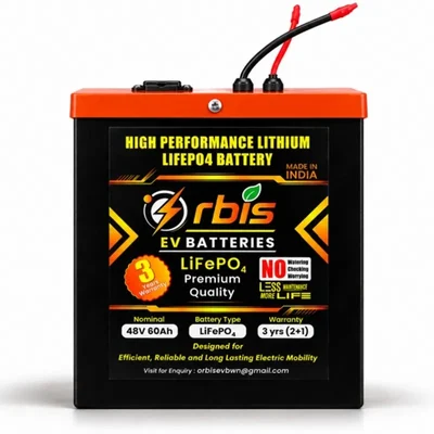 Premium Quality 48V 60Ah 2.9kWh LFP Lithium Ferro Phosphate Battery Pack 120-130km Mileage High Safety Thermal Stability