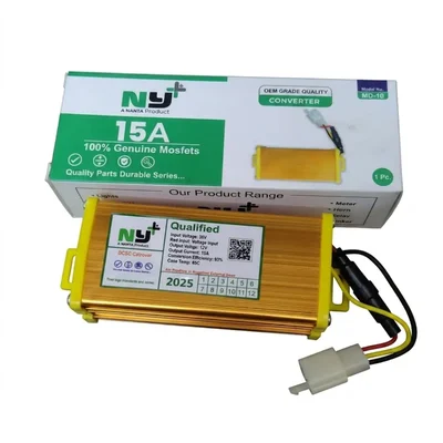 Premium Quality 48V-72V to 12V 15A DC-DC Converter for Electric Vehicles Genuine Mosfets Step Down Power Module