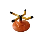 Unison 4 Arms 360 Degree Rotation Plastic Sprinkler For Gardens Usages (Pack Of 2)