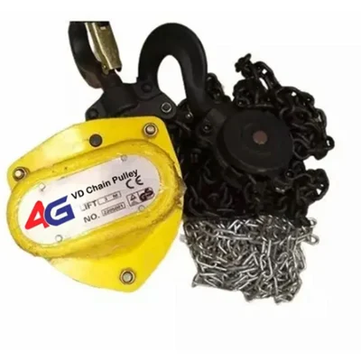 4G 2 Ton VD Chain Pulley Block 6 mm With 6 Meter Standard Lift - Double Fall