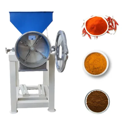 Commercial Semi-Automatic 4HP MS Pulverizer Machine/Masala Grinder Pedisal Model Without Motor