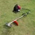 Heavy Duty 4 Stroke 35cc 5 in 1 Multi Attachment Backpack Brush Cutter With Round & Flat Tiller Attachment